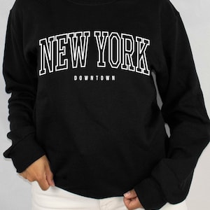 New York Sweatshirt,Unisex Sweatshirt, Unisex Sweatshirt,New York Lover Gift, New York Crewneck,Vintage crewneck,New York State Sweatshirt,