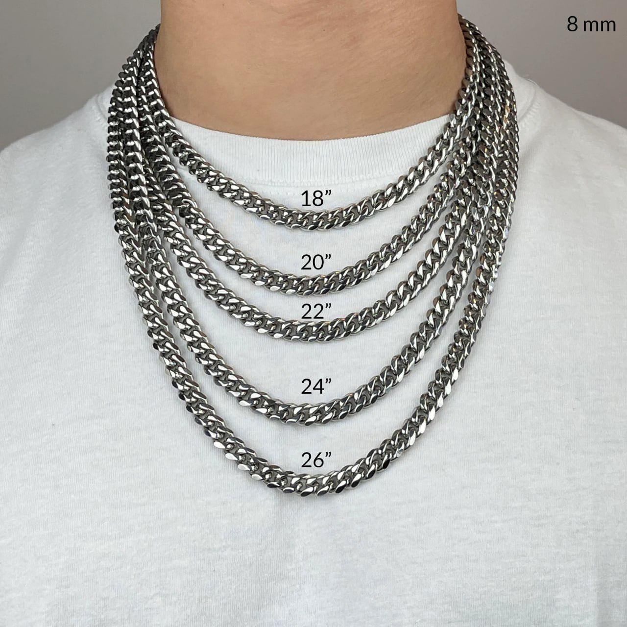 Collana Cubana Argento - Preziosi Milano - Foto 4