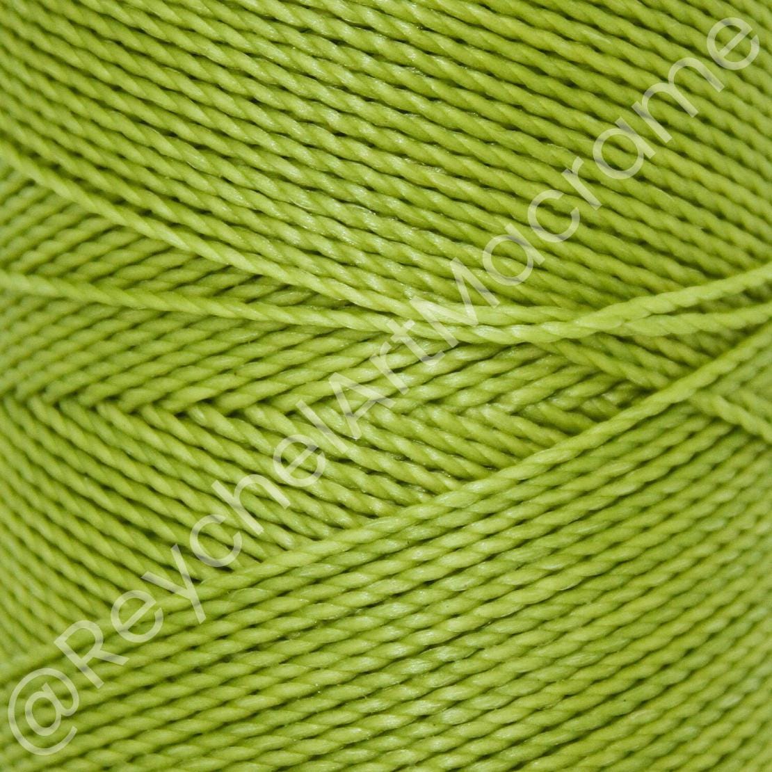 Waxed Wool Thread 168m Linhasita Waxed Thread 1mm Pear Green, Macram Thread, Waxed ...