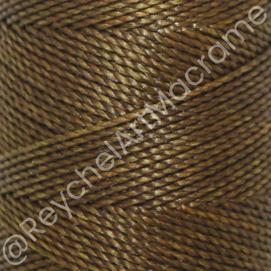 Waxed Wool Thread 168m Linhasita Waxed Thread 1mm Olive Drab, Macram Thread, Waxed ...