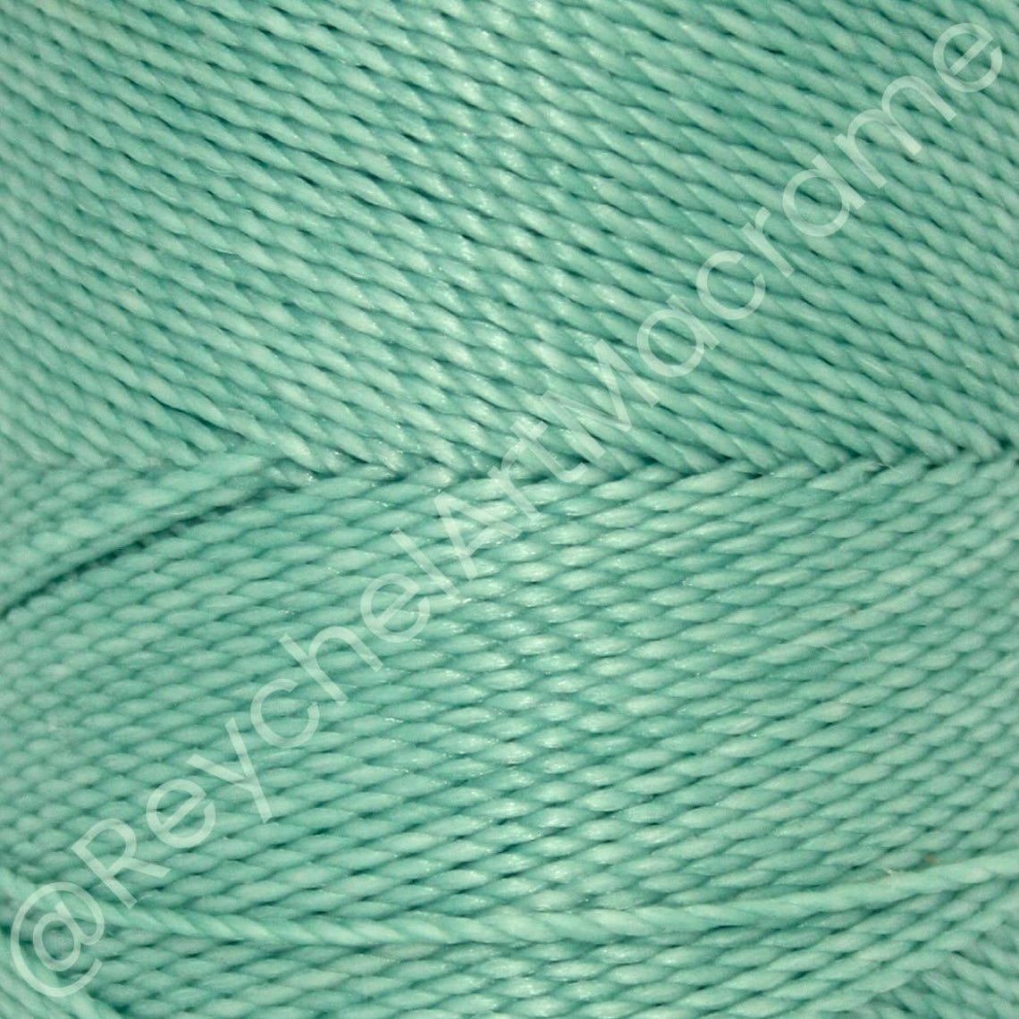 Waxed Wool Thread 168m Linhasita Waxed Thread 1mm Turquoise Blue, Macram Thread, Waxed ...
