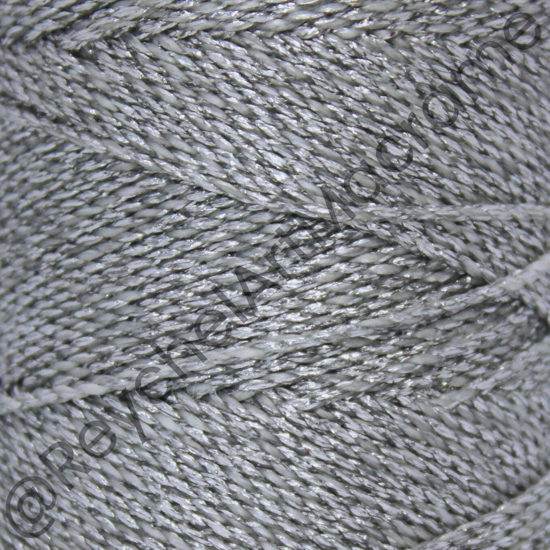 Waxed Wool Thread 168m Linhasita Waxed Thread 1mm Metallic Silver, Macrame Thread, Waxed ...