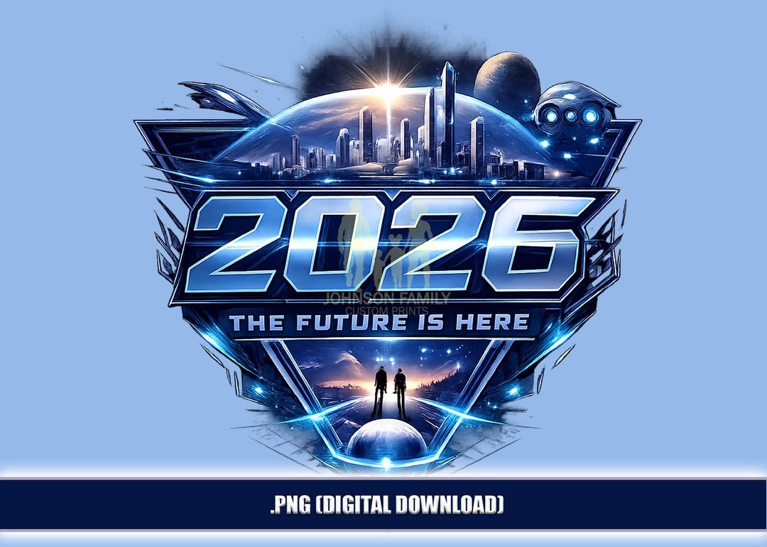 2026 the Future is Here (.PNG) - Digital Download - Etsy