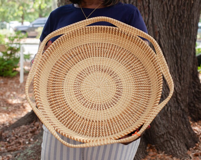 Basket with star handles