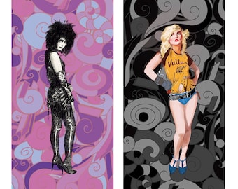 Siouxie Sioux & Debbie Harry Art Print: Limited Edition Signed