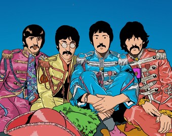 The Beatles Sargent Pepper's Lonely Hearts Club Band