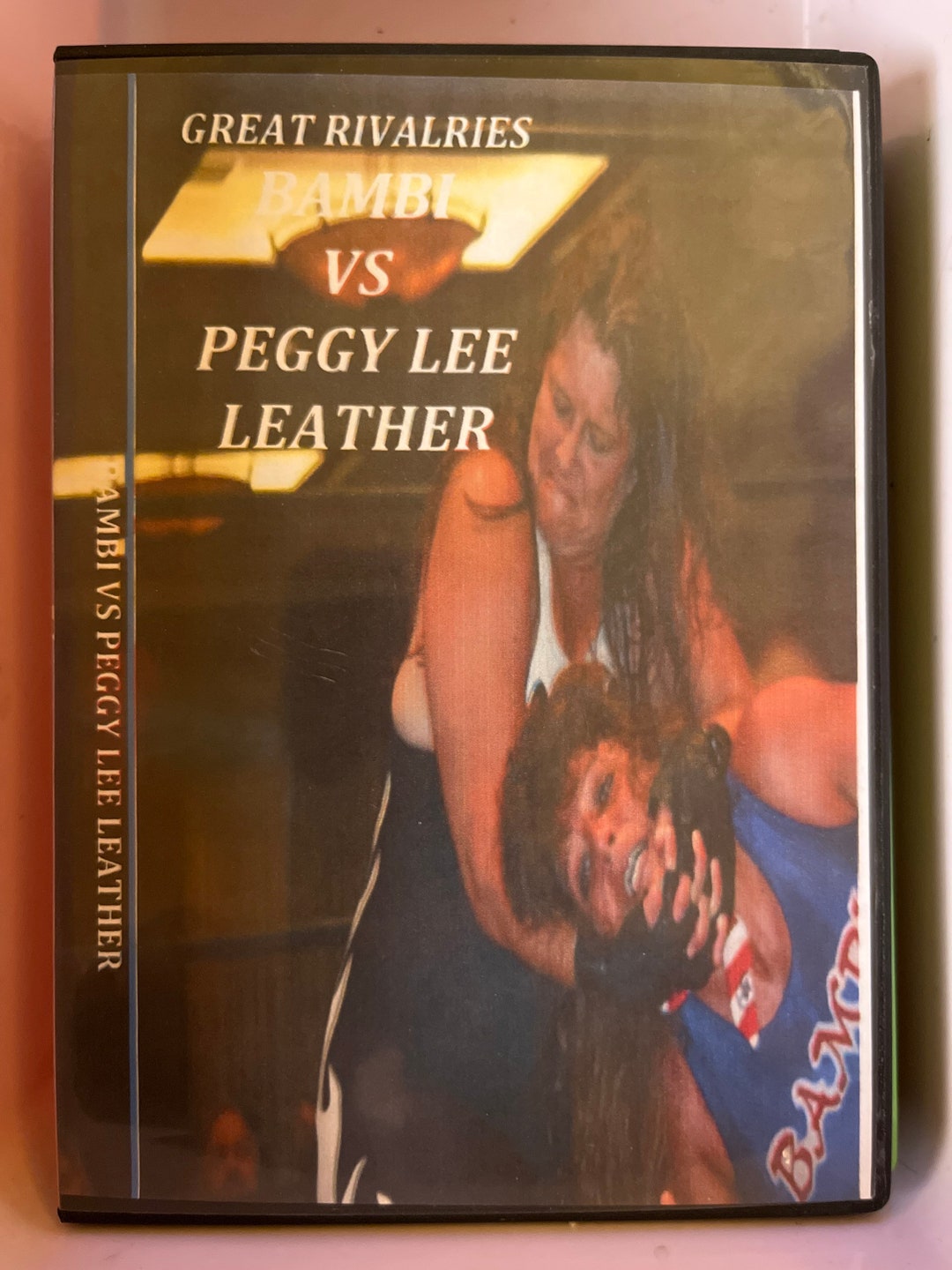Great Rivalries : Bambi Vs Peggy Lee Leather Wrestling Dvd - Etsy Australia