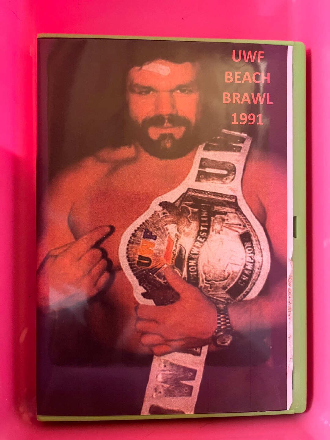 Herb Abrams UWF Beach Brawl 1991 Wrestling DVD Free Shipping Etsy