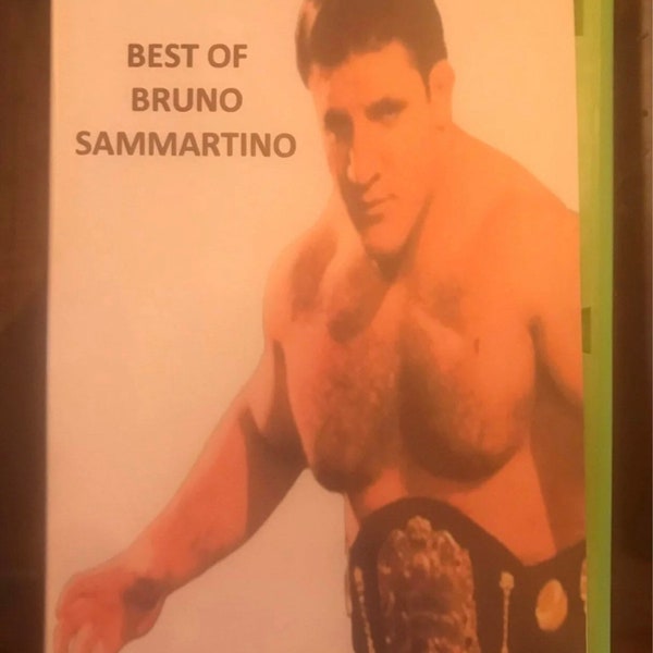 Best Of Bruno Sammartino Wrestling Dvd FREE SHIPPING