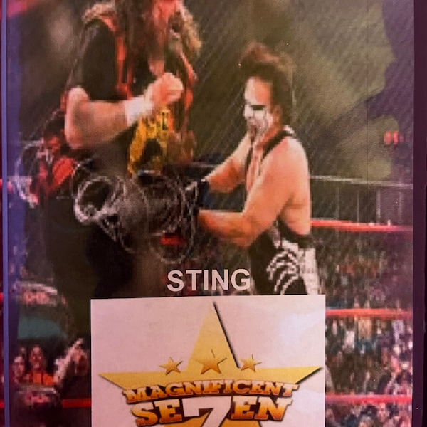 Sting Magnificent 7 Opponents Wrestling Dvd