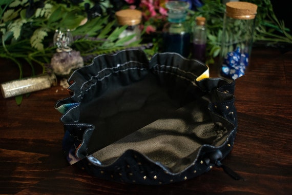 Convertible Dice Bag, Dice Tray for TTRPG, Customizable Pouch