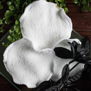 Reusable Bamboo Facial Rounds, Makeup Wipes