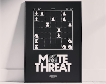 Mate Threat — Poster — StrangerChess