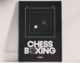 Chess Boxing — Poster — StrangerChess