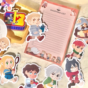 DunMeshi Stickers | Delicious in Dungeon