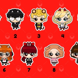 Fursona 5 Stickers | Persona 5 Royal Stickers