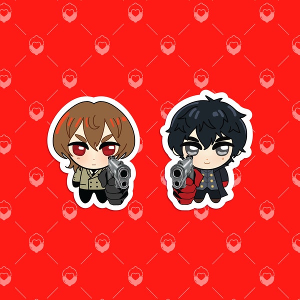 Bebekechi Bebekira Stickers | Goro Akechi | Akira Kusuru | Persona 5