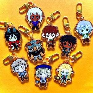 DunMeshi Epoxy Charms | Delicious in Dungeon