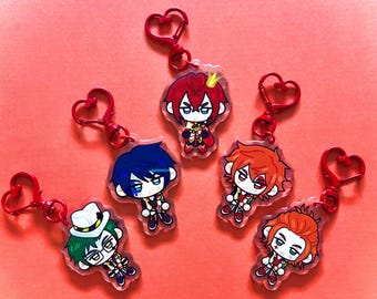Twisted Wonderland Epoxy Charms | TWST Acrylic Charms