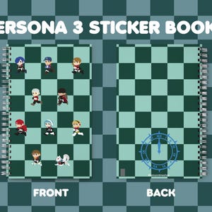 Persona 3 Reload Reusable Sticker Books