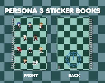 Persona 3 Reload Reusable Sticker Books