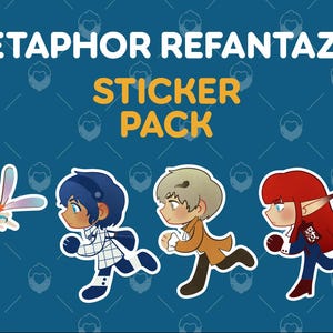 Metaphor Sticker Pack | Metaphor ReFantazio | Will Gallica Strohl Hulkenberg