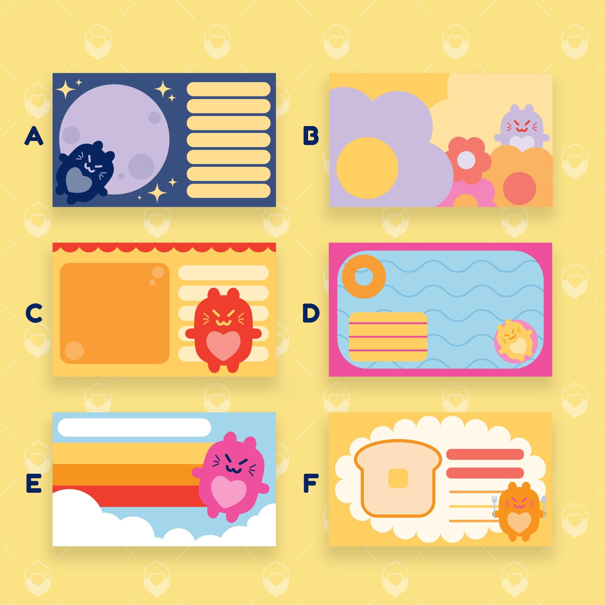 Taking Notes Hamostr Hammy Memo Pads | Cute Hamster Sticky Notes - Etsy