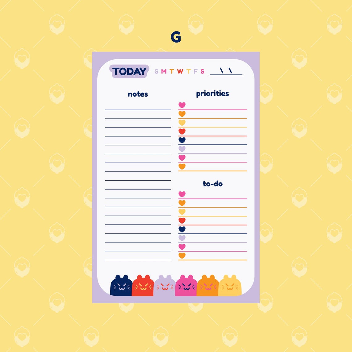 Taking Notes Hamostr Hammy Memo Pads | Cute Hamster Sticky Notes - Etsy