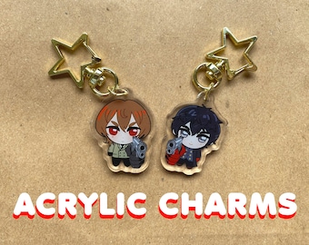 Bebekechi Bebekira Charms | Goro Akechi Akira Kusuru Acrylic Charm