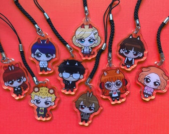 Fursona 5 Charms | Persona 5 Royal Acrylic Charms