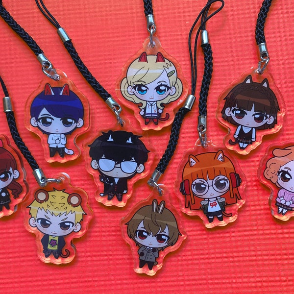 Fursona 5 Charms | Persona 5 Royal Acrylic Charms