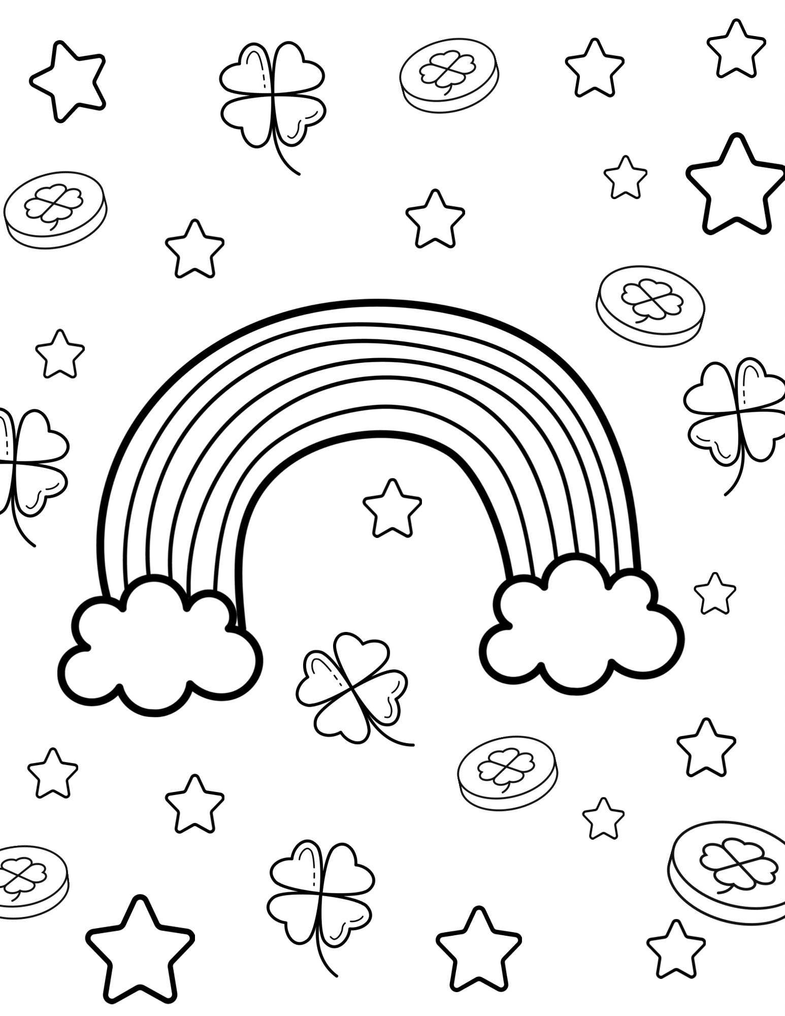 Patsy Coloring Pages St Patty's Day Coloring Pages - Etsy