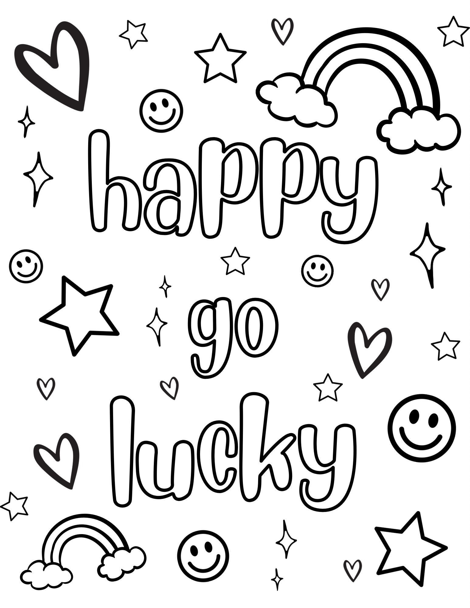 St Patty's Day Coloring Pages from Etsy