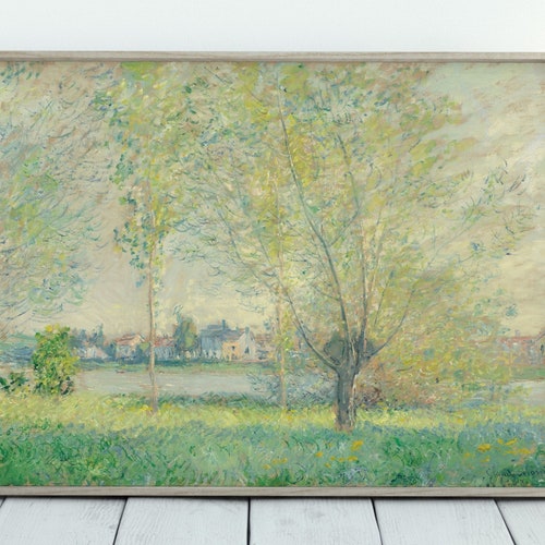 Claude Monet Famous Floral Landscape Painting Fine Art. - Etsy