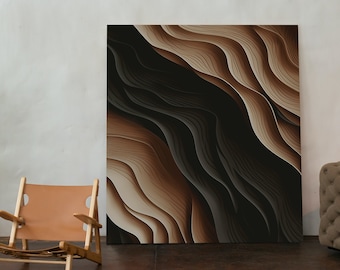 Minimalist Wall Art. Abstract Painting 3D Texture Art. Modern Contemporary Boho Wall Art Print. Large Abstract Printable Art. Neutral Art