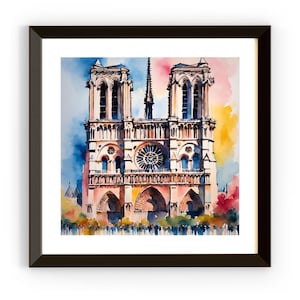 Abstract Painting Art | Colorful Wall Decor | Unique Square Printable Art for Modern Home