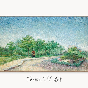 Samsung Frame TV Art 4K Square Saint-Pierre Famous Painting by Vincent van Gogh. Instant Download van Gogh Art for the Frame TV. Vintage Art