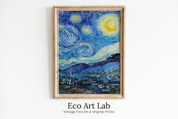 星月夜 ヴィンセント・ヴァン・ゴッホのプリント Amazon.co.jp: DECORARTS - 星月夜、ヴィンセント・ヴァン・ゴッホの