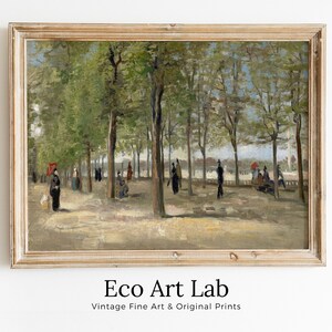 Vincent van Gogh Vintage Painting. Instant Download Antique Painting Wall Art. PRINTABLE van Gogh Wall Art. Fine Art Print