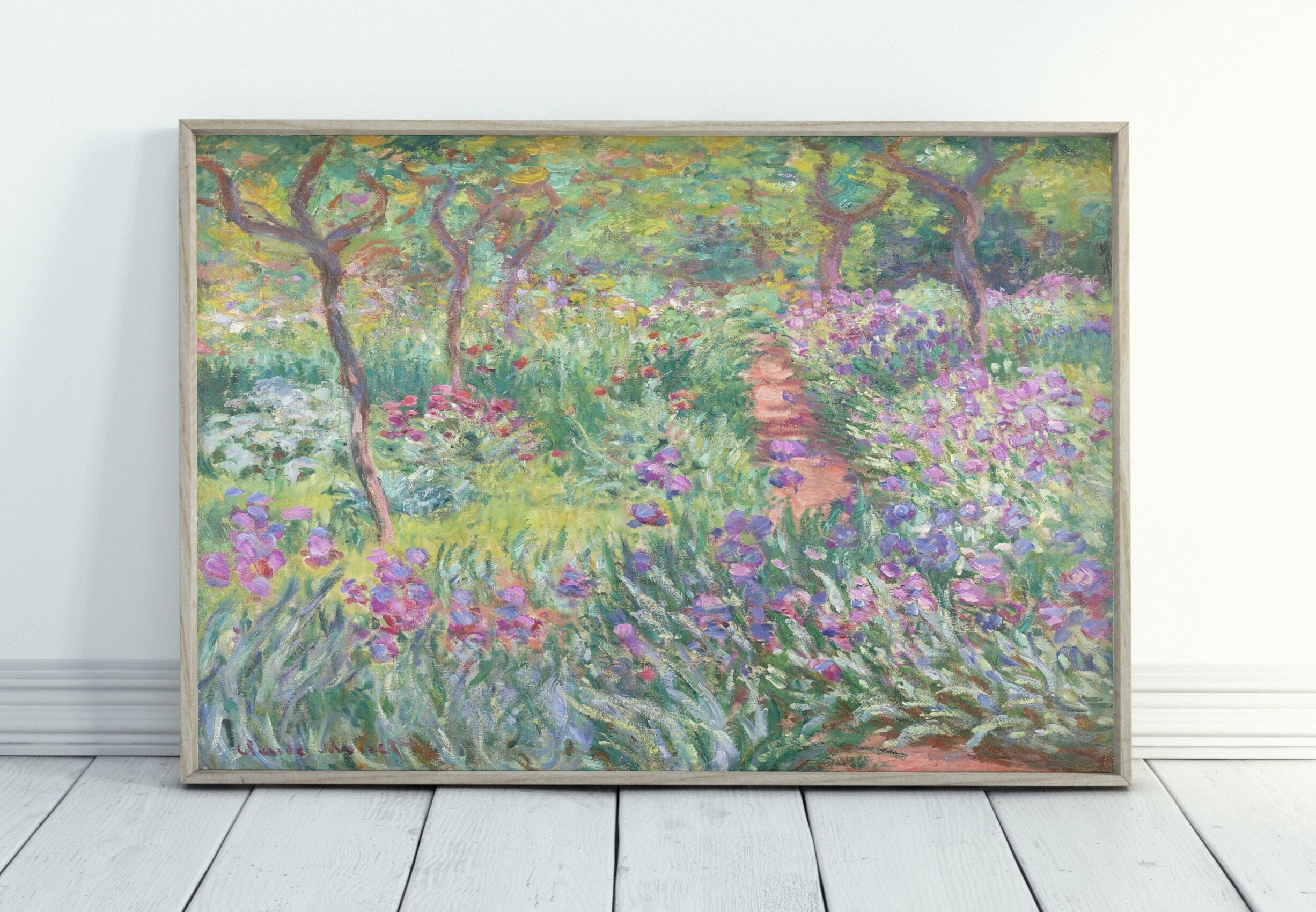 30 M-9, Handbag - Claude Monet, The Artist's Garden at Giverny