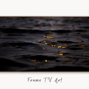 Black and Gold Wall Art, Abstract Frame TV Art, Digital Download, Digital Art for TV Colorful Wall Art Artwork for The Frame TV
