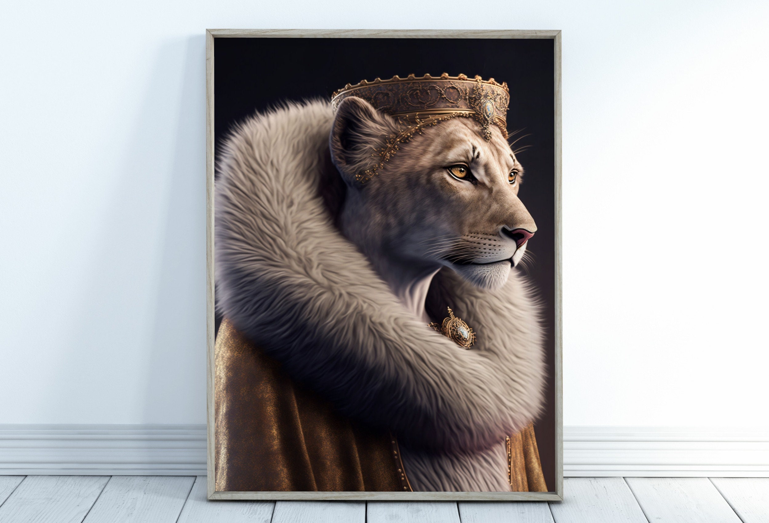 Löwin porträt
