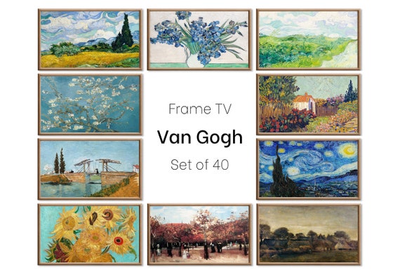 Set of 40 Samsung Frame TV 4K Art. Ultimate Van Gogh Famous Paintings Collection. Vincent Van Gogh Art Set. Instant Download Frame TV Art