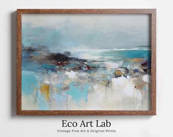 Abstract Art Acrylic Painting. Large WalArt Decor, Colorful Prints, Downloadable File for Office Decor Room Decor. Perfect Housewarming Gift