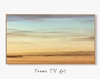 Samsung Frame TV Art, Evening Colors Abstract, Samsung Art TV, Digital Download for Samsung Frame, Digital Download, Frame TV Art