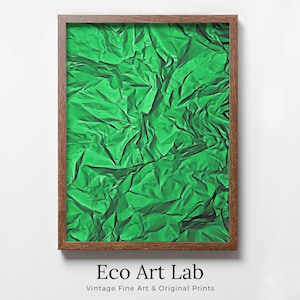 Smaragdgrüne abstrakte Wandkunst Digitaldruck. Minimalistische moderne bunte Wand Kunst Instant Download Kunstdruck. Grüne druckbare Kunst