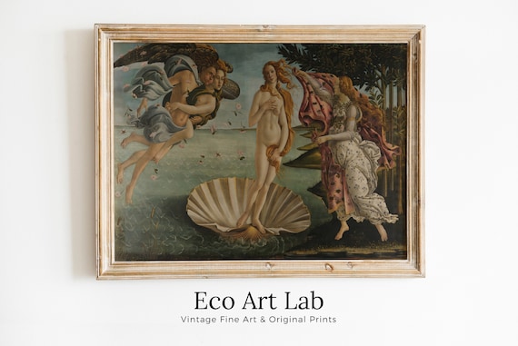 Poster Master – Poster Artistico Con Dizionario E Testa Di Venere, Stile Retrò, Per Decorazione Parete (Senza Cornice)