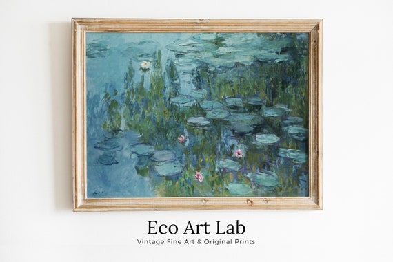 クロード・モネ 睡蓮 絵画 睡蓮|クロード・モネ |所蔵作品検索｜国立西洋美術館