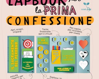 Lapbook per la Prima Confessione - da stampare