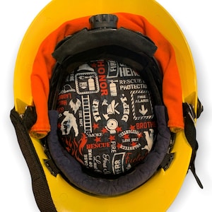 Fire Helmet Lid-Fits Phenix Technology, Cairns, MorningPride Ben 2, Lion and Bullard helmets. Style &quot;Honor&quot;